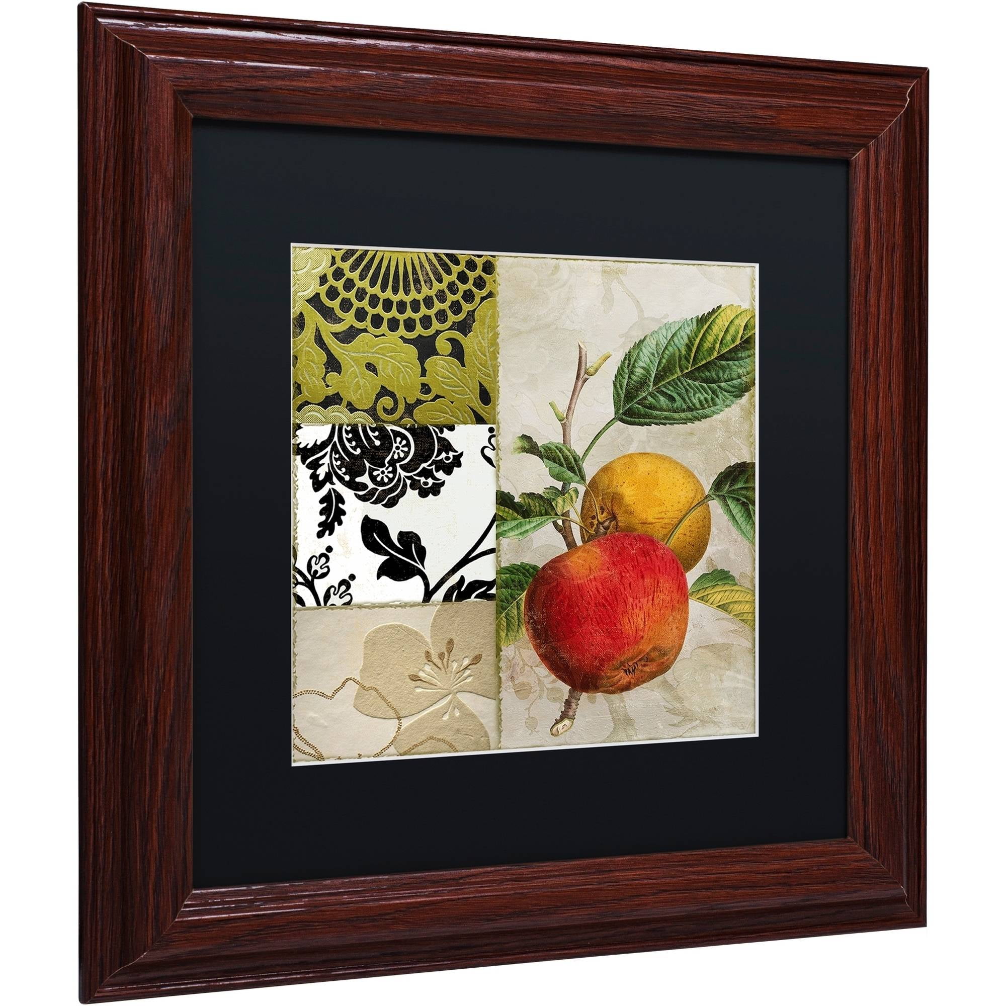 Trademark Fine Art "SoHo II" Canvas Art by Color Bakery Black Matte, Wood Frame