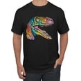 thumbnail image 1 of Dean Russo Raptor Animal Lover Men's Graphic T-Shirt, Black, 5X-Large, 1 of 6