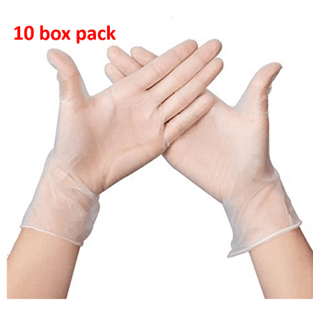 

Disposable Vinyl Gloves Bulk - 1000 count