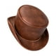 thumbnail image 1 of Sombrero de caballero Medieval, Medieval, gorro informal para adultos, disfraz de Cosplay, sombrero para disfraces, puesta en escena, Marrón Yinane Sombrero de copa, 1 of 8