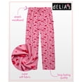 thumbnail image 2 of dELiA*s Womens Pajama Bottoms Super Soft Flare or Classic Fit Sleepwear Pajamas 2 Pack, 2 of 7