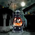 thumbnail image 4 of Halloween LED Lamp Flame Lantern Hanging Decor Pumpkin Castle Witch Party Light, 4 of 6