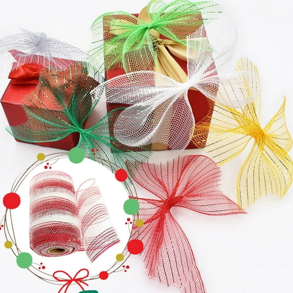 10 Colors Tulle Rolls 6” by 10 Yards Rainbow Tulle Netting Fabric Spool for DIY Tutu Skirt Gift Bow Craft Wedding Party Decorations