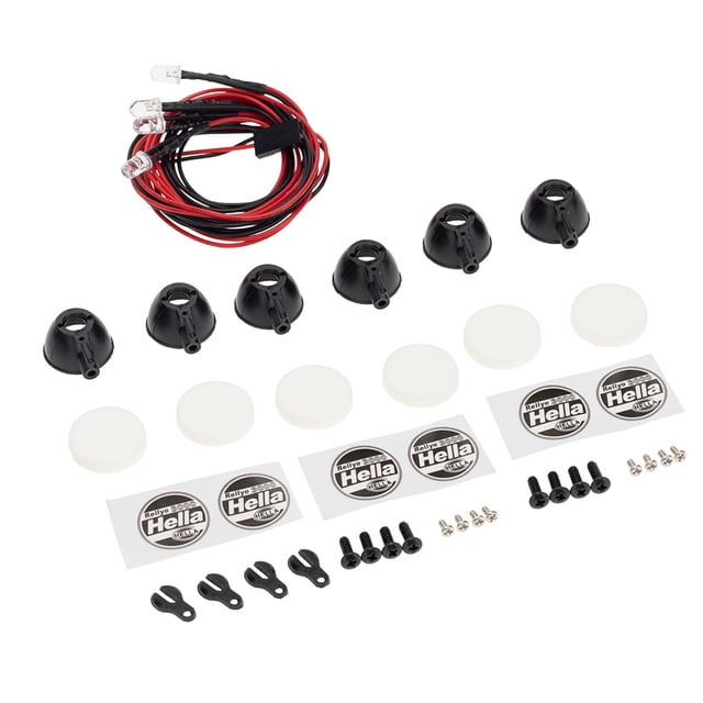 RC Light Bar Ronda Precise 1/10 Accesorios para automóviles Accesorios de vehículos Profesionales Modelo Modelo Cars Actualizaciones para Motors Reemplazo 6 Piezas de Luces 1 Conjunto kenally FN001644-02