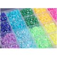 thumbnail image 4 of Cristales De Colores NQ 12 Cristales Brillantes Decoración De Uñas Tamaños Mixtos, 4 of 5