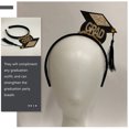 thumbnail image 2 of 1 Set Graduation Sash and Headband Mini Grad Cap Headband and Graduated Sash Grad Decor, 2 of 9