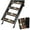 Mountain, variant on Yuyamidu Leopard Print RV Step Covers Decorative Cover Washable RV Steps Covers Rugs RV Stair Carpet 4 Pack RV Camper Step Covers Protects Your RV from Dirt