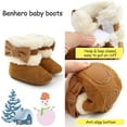 thumbnail image 3 of Infant Baby Boys Girls Boots Premium Soft Sole Anti-Slip Warm Winter Snow Boots Newborn Crib Shoes, 3 of 6