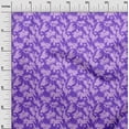 thumbnail image 2 of oneOone Georgette Viscose Purple Fabric Florals Sewing Craft Projects Fabric Prints By Yard 42 Inch Wide, 2 of 4