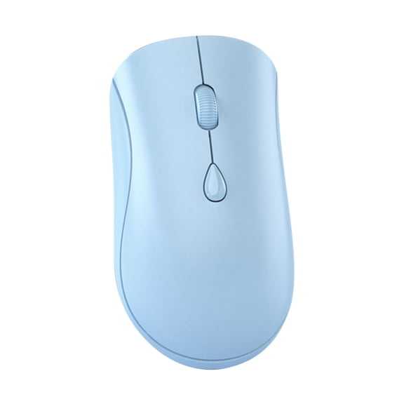 YFGEFTR Wireless Mouse, USB C Mouse 2.4G Silent Cordless Portable Computer Mice for Laptop, Notebook, Windows, Linux - Ambidextrous Black