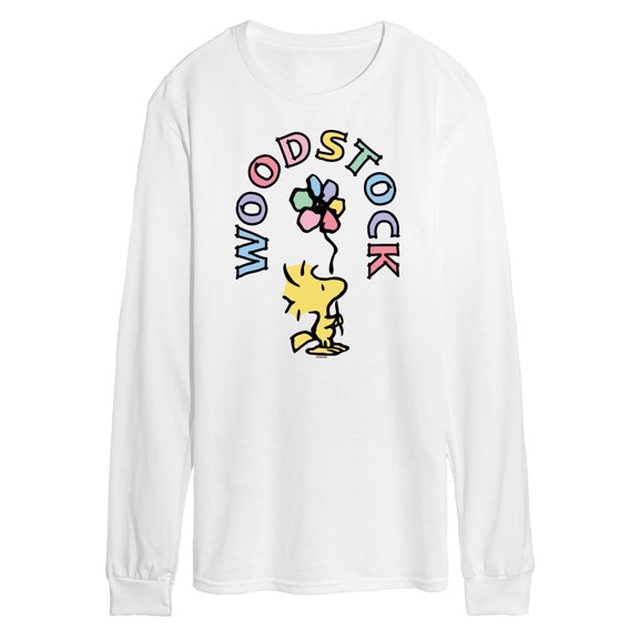 Peanuts - Woodstock Flower - Men's Long Sleeve T-Shirt
