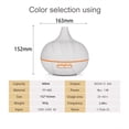 thumbnail image 4 of Humidificador y difusor ultrasónico, 400ml, temporizador hasta 6 horas, 7 colores LED, función aromaterapia, ultra silencioso, 4 of 5