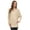 Cream, variant on Women's Trendy Style Dolman Long Sleeves Solid Top