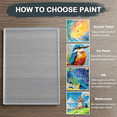 thumbnail image 3 of 5x7 and 8x10inch Gel Plate, Waterproof and Washable Gel Printing Plate with Rubber, Suitable for Card Making, Arts, 3 of 6