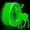 Green, variant on Glow in The Dark PLA+3D Printer Filament, PLA+Filament 1.75 mm, Stronger Lighting Effect, Glow Filament Multicolor for Most 3D Printers, 4 Spools 250g Each - Green, Blue, Blue-Green, Rainbow