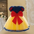 thumbnail image 2 of Princess Dress for Girls Costumes Halloween Cosplay Outfit Birthday Party Dress, 2 of 7