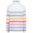 thumbnail image 3 of Lazy Jacks Womens Striped Button Neck Sweatshirt, 3 of 4