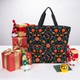 thumbnail image 6 of Fuzoiu Mexican Flower And Birds Print Durable Tote Bag,Shoulder Bag with Zipper Closure,Casual Tote's Handbag,for Daily Use, Shopping, School, Work, 6 of 7