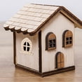 thumbnail image 4 of COOPHYA Diy Miniature Door 150Pcs Wooden Mini Window Set Khaki Rectangular For Tree Decor And Family Activity Projects, 4 of 6