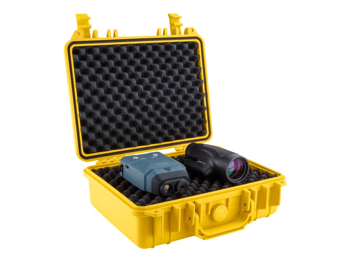 HD-200 WT Protective Hard Case w/ Foam, Yellow
