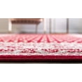 thumbnail image 5 of Unique Loom Tapis de Sol 3129555, 4 x 6 Pieds, Rouge/beige, 5 of 5