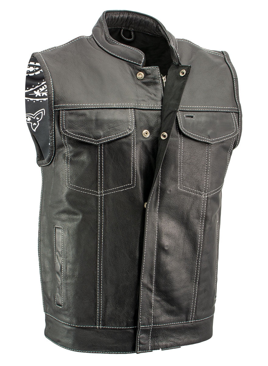 infant leather vest
