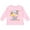 AD-Pink, variant on I Love My Mom to the Moon and Back Cute Sheep Boys or Girls Long Sleeve Toddler T-Shirt