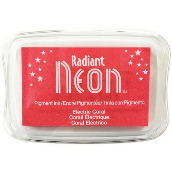 Radiant Neon Ink Pad-Electric Coral