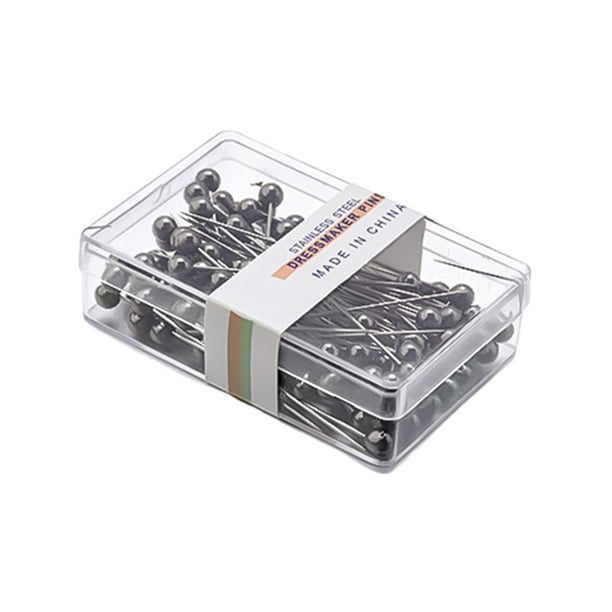 100 Alfileres De Costura Para Coser Juego De 100 Alfileres De Costura Para Proyectos De Bricolaje Alfileres Ewing Alfileres Rectos Para Tela Alfileres Multicolores Con Cabeza Perlada Alfileres La