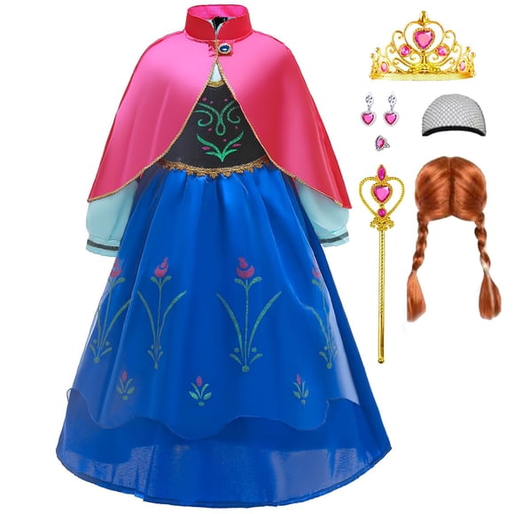Disfraz de princesa ZaisuiFun para niñas de 6 a 7 años
