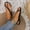 Black, variant on Extra Wide Sandals For Women Thin Leather Strap, Roman Sandals Flat Toe European American Beach Fashion, Elastic Strap Open Toe Lightly Padded Insole Non Slip Summer Flats