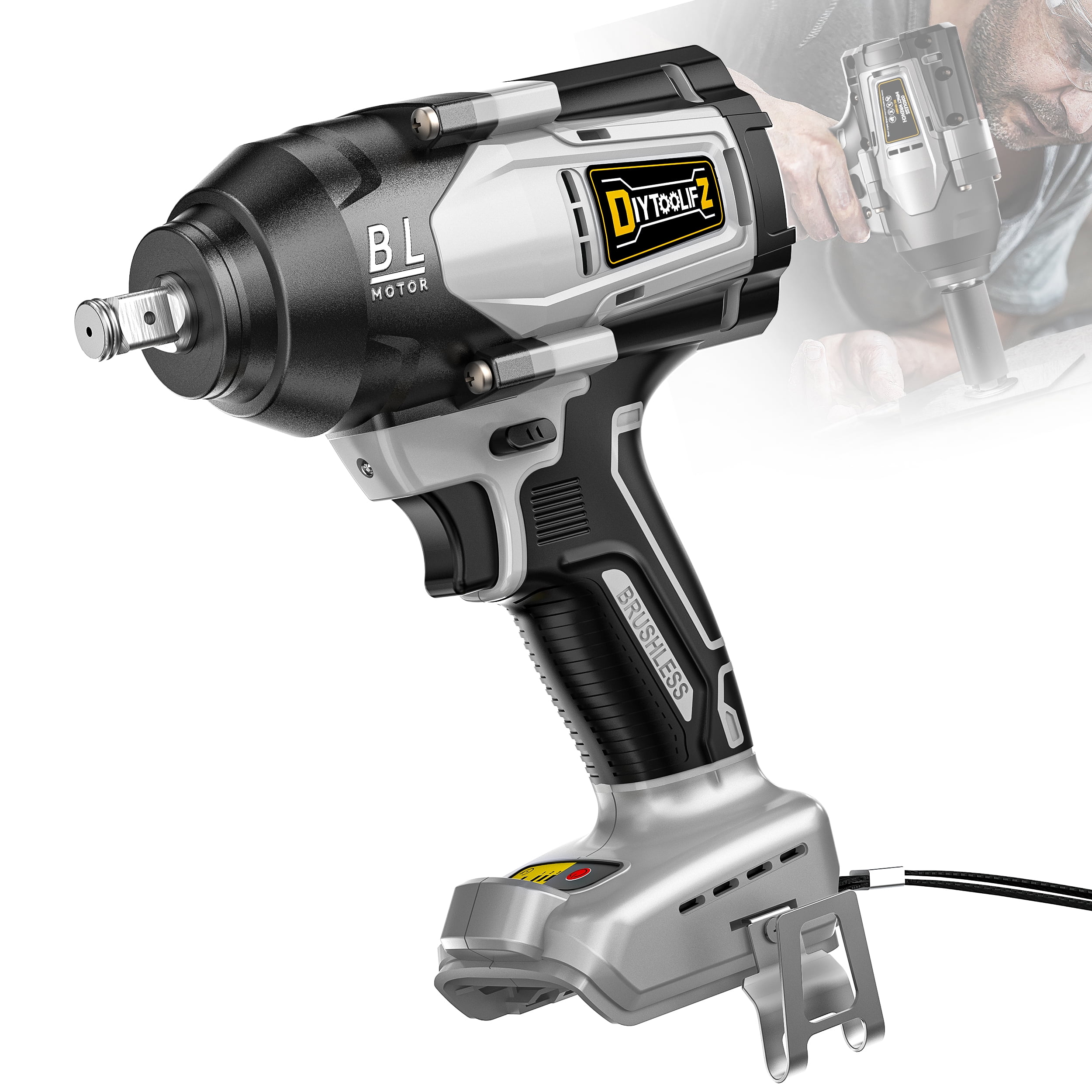 Ryobi 18 Volt ONE 1 2 Inch 3 Speed Impact Wrench Battery Power Tool Only P261 Walmart