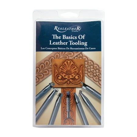 UPC: 0870192002447 | Realeather Leather Tooling Basics Set