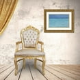 thumbnail image 3 of Cusson, Marie Elaine 32x22 Gold Ornate Wood Framed with Double Matting Museum Art Print Titled - Beach  Shore XII, 3 of 4