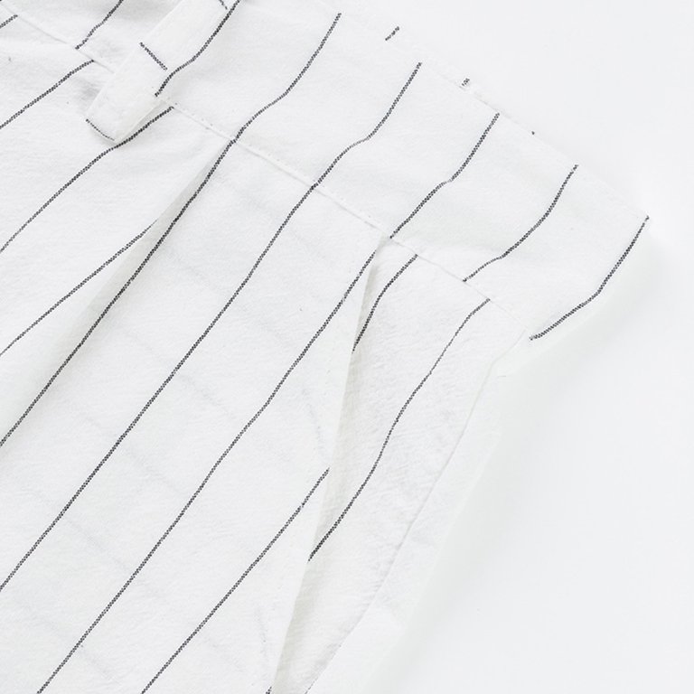 lined white dress pants Linen A-Line Pants Oat / 6