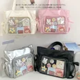 thumbnail image 5 of Bolso de hombro con lazo Y2K para mujer, bolso Ita de gran capacidad, bolso de mano de tendencia de estilo coreano de nailon, bolso de mano Kawaii para mujer, 5 of 5