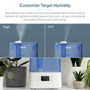 Levoit Cool Mist Humidifier for Room, Smart Top Fill with Nightlight, 6L, LUH-A601S-BUSR,Blue