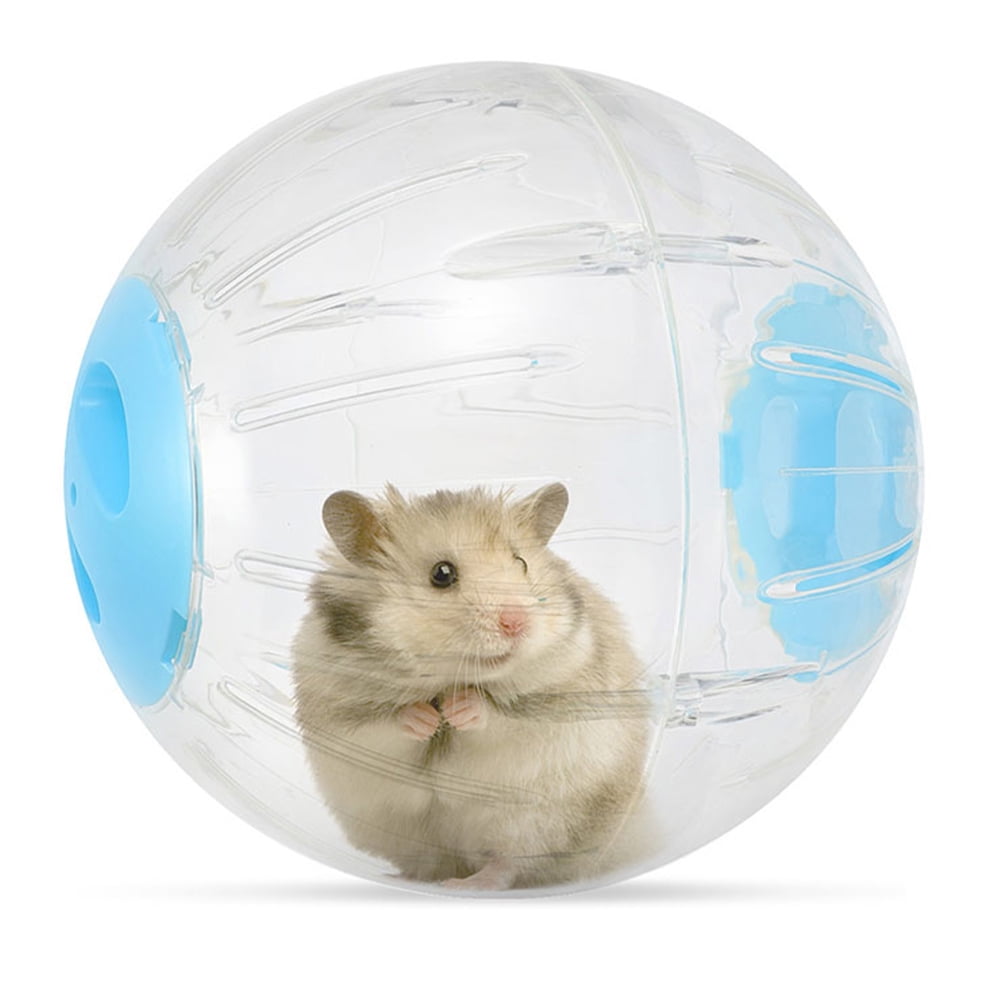 TITINICE Clear Sky Blue Small Pet Exercise Ball for Hamsters Guinea Pigs and Gerbils Lightweight Design