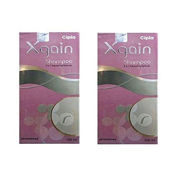 Cipla Xgain Shampoo (100 ML (2 Pack))