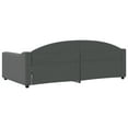 thumbnail image 3 of vidaXL Day Bed Dark Grey 100x190 cm Fabric, 3 of 5