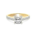 thumbnail image 4 of IGI Certified 5 Carat Cushion Shape Lab Grown Diamond Engagement Ring | 14K White Gold | Calista Side Stone Lab Diamond Ring | FG-VS1-VS2 Quality Friendly Diamonds, 4 of 6