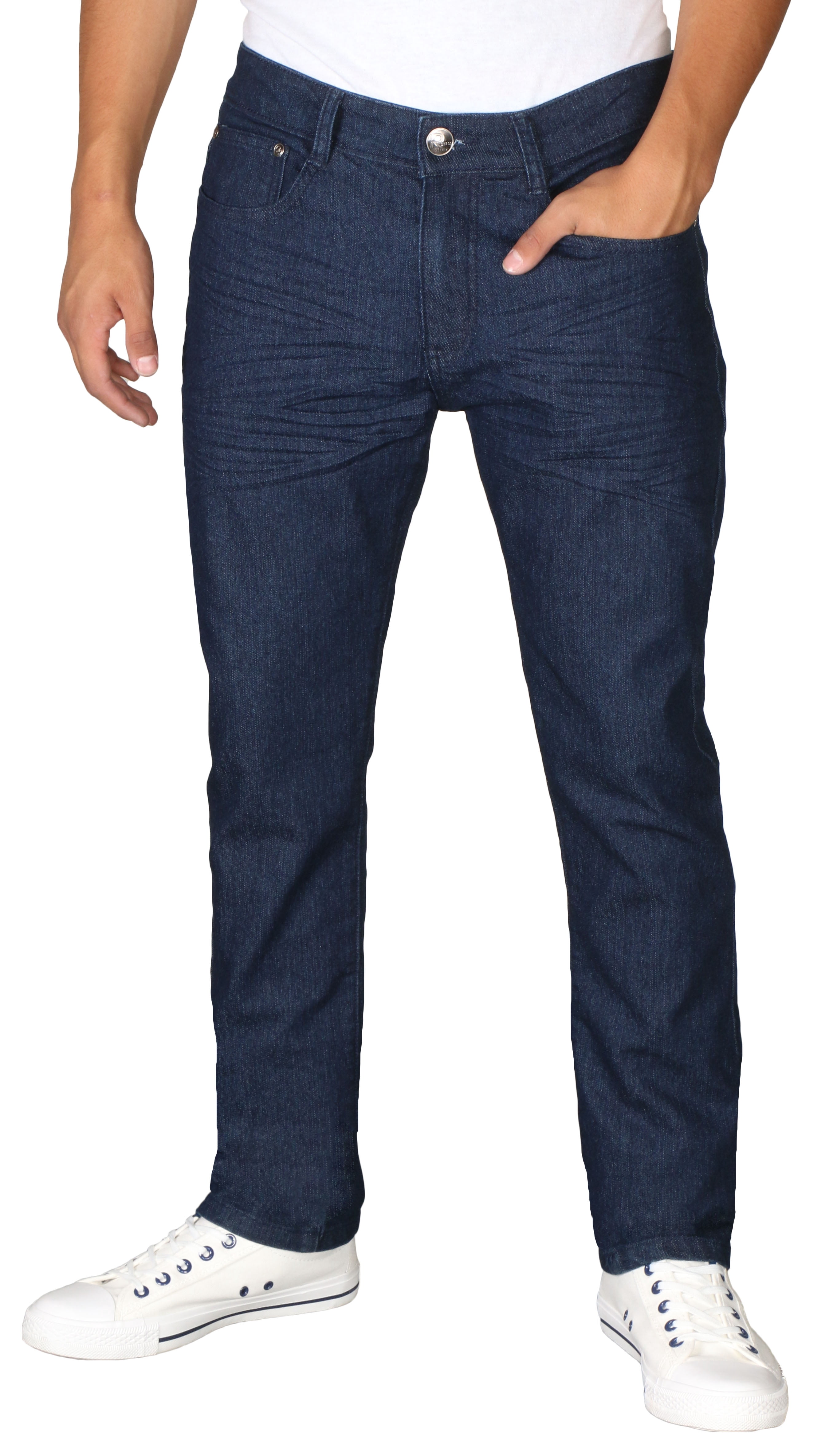 RD Men's Light Distressed Slim Fit 
