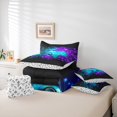 thumbnail image 4 of Feelyou Gaming Lover Twin Bedding Sets 7-Piece for Kids, Circuit Stripes Bedding Comforter Set, Cartoon Gamepad Reversible Sheet Sets, Super Cozy Room Decor, 4 of 7