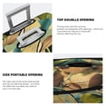 thumbnail image 6 of Multi-Size Suitcase Protective Cover Full Range Double Stitching Invisible Zipper For Travel Business Abstract Leaves (1) Large, 6 of 8