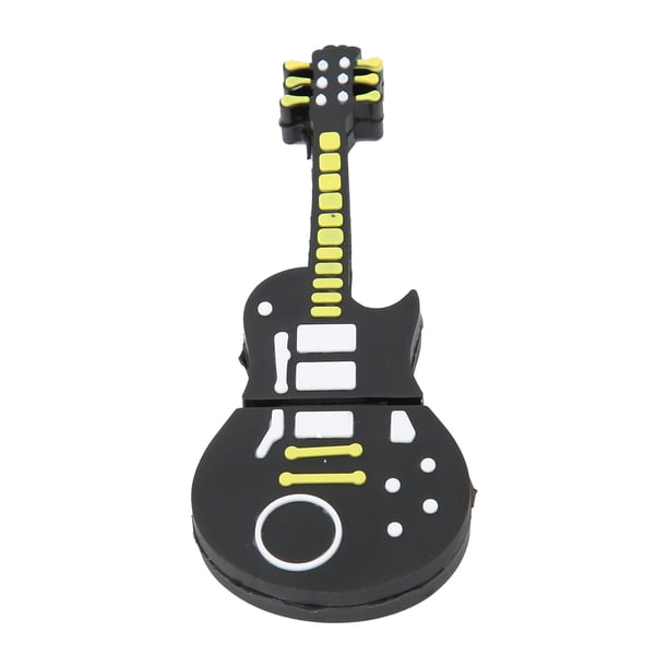 Memoria Flash USB Portátil Con Forma De Guitarra De Dibujos Animados Para Almacenamiento De Información Transmisión De Datos Regalo 16GB