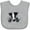 AC-Heather Grey, variant on Inktastic Pocket Badger Boys or Girls Baby Bib