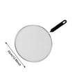 thumbnail image 3 of Stainless Steel Splatter Screen Guard for Frying Pan and Cooking Pot Oil Mesh Lid, 3 of 4