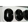 Used Arlo Pro 4 Spotlight Camera - 3 Pack - Wireless Security, 2K Video & HDR, Color Night Vision, 2 Way Audio, Wire-Free, Direct to WiFi No Hub Needed, Black - VMC4350B