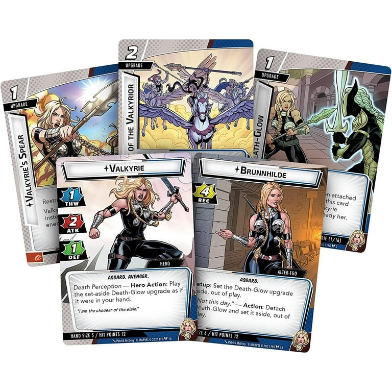 めろん Marvel Champions Valkyrie＋Nova Marvel Champions: The Card Game - Valkyrie Hero Pack