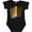 AB-Black, variant on Inktastic Trombone Line Boys or Girls Baby Bodysuit